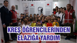 KREŞ ÖĞRENCİLERİNDEN ELAZIĞA YARDIM