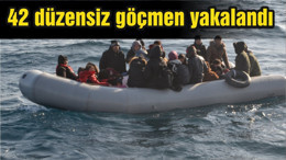 Balıkesir'de 42 düzensiz göçmen yakalandı