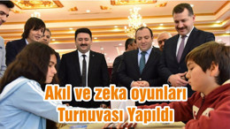 Akıl ve zeka oyunları Turnuvası Yapıldı
