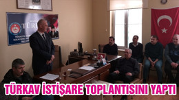 TÜRKAV İSTİŞARE TOPLANTISINI YAPTI