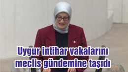 Uygur intihar vakalarını meclis gündemine taşıdı
