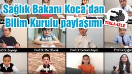 Sağlık Bakanı Koca'dan bilim kurulu paylaşımı