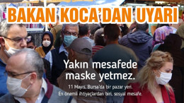 Yakın mesafede maske yetmez