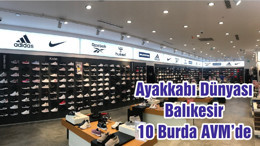 Ayakkabı Dünyası Balıkesir 10 Burda AVM’de