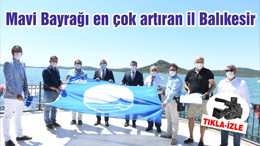 Mavi Bayrağı en çok artıran il Balıkesir oldu