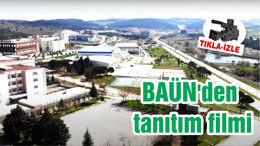 BAÜN'den tanıtım filmi