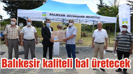 Balıkesir kaliteli bal üretecek
