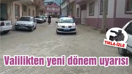 Valilikten yeni dönem uyarısı