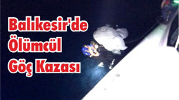 Balıkesir'de Ölümcül Göç Kazası