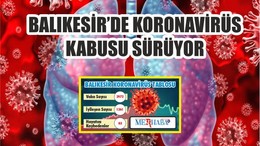 BALIKESİR’DE 12 EYLÜL KORONAVİRÜS TABLOSU