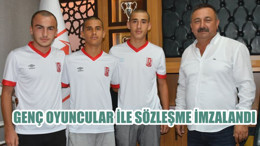 GENÇ OYUNCULAR İLE SÖZLEŞME İMZALANDI