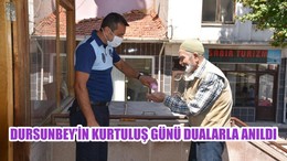 DURSUNBEY’İN KURTULUŞ GÜNÜ DUALARLA ANILDI