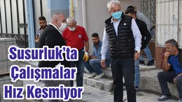 Susurluk’ta Çalışmalar Hız Kesmiyor