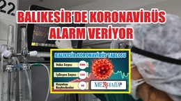 BALIKESİR’DE 16 EKİM KORONAVİRÜS TABLOSU
