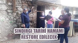 SINDIRGI TARİHİ HAMAM RESTORE EDİLECEK