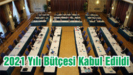 2021 Yılı Bütçesi Kabul Edildi