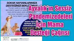 Ayvalık’ın Sessiz Pandemizedeleri İçin Mama Desteği Çağrısı
