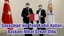 Savaştepe’nin Yeni Kadın Kolları Başkanı Nihal Özkan Oldu