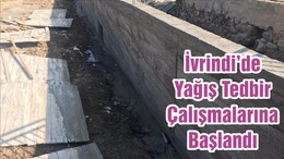 İvrindi’de Yağış Tedbir Çalışmalarına Başlandı