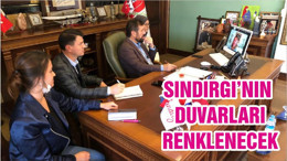 SINDIRGI’NIN DUVARLARI RENKLENECEK