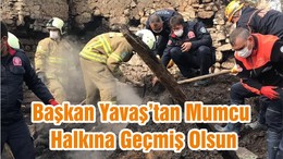 Başkan Yavaş’tan Mumcu Halkına Geçmiş Olsun