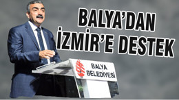 BALYA’DAN İZMİR’E DESTEK