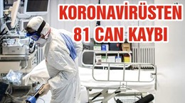 Koronavirüs nedeniyle 81 kişi vefat etti, 2311 yeni hasta tespit edildi