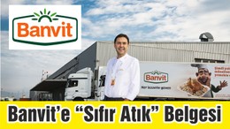 Banvit’e “Sıfır Atık” Belgesi