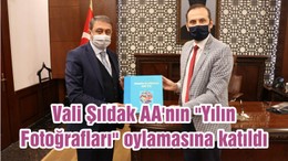 Vali Şıldak AA'nın "Yılın Fotoğrafları" oylamasına katıldı