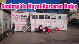 Sındırgı’da Hayat Kurtaran Bağış