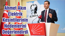 Ahmet Akın Elektrik Kesintilerinin Nedenlerini Değerlendirdi