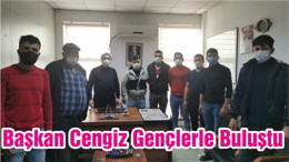 Başkan Cengiz Gençlerle Buluştu