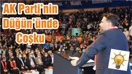 AK Parti’nin Düğün’ünde Coşku