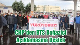 CHP’den BTS Boğaziçi Açıklamasına Destek