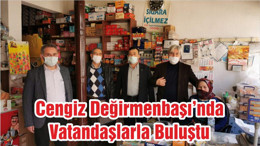 Başkan Cengiz Değirmenbaşı’nda Vatandaşlarla Buluştu