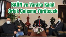 BAÜN ve Varaka Kağıt Ortak Çalışma Yürütecek