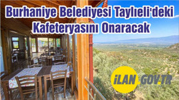 Burhaniye Belediyesi Taylıeli'deki Kafeteryasını Onaracak