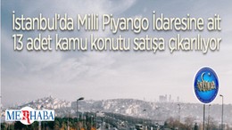 Milli Piyango İdaresine Ait 13 Adet Kamu Konutu Satışa Çıkarılıyor