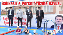 Balıkesir’e Portatif Yüzme Havuzu