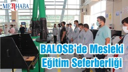 BALOSB’de Mesleki Eğitim Seferberliği