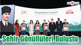 Şehir Gönüllüleri Buluştu