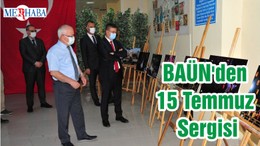 BAÜN'den 15 Temmuz Sergisi