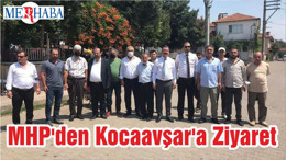 MHP'den Kocaavşar'a Ziyaret