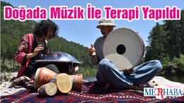 Doğada Müzik İle Terapi Yapıldı