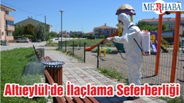Altıeylül'de İlaçlama Seferberliği
