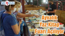 Ayvalık Yaz Kitap Fuarı Açılıyor
