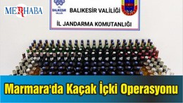 Marmara'da Kaçak İçki Operasyonu
