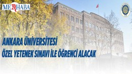 Özel Yetenek Sınavı İle Öğrenci Alınacak