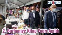 2. Burhaniye Kitap Fuarı Açıldı