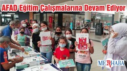 AFAD Balıkesir'de Eğitim Çalışmalarına Devam Ediyor